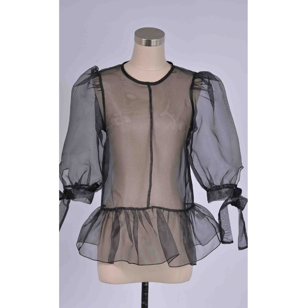 ORGANZA BABYDOLL TOP